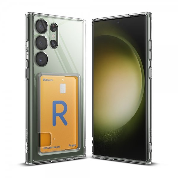 Ringke Samsung Galaxy S23 Ultra Cover Fusion Card Clear