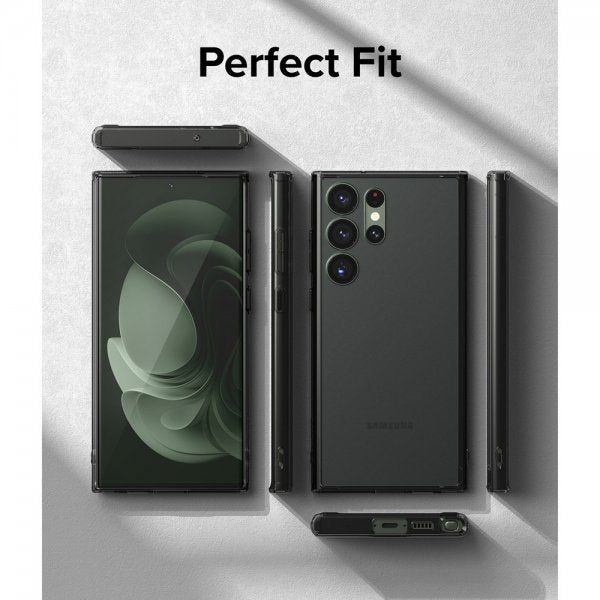 Ringke Samsung Galaxy S23 Ultra Cover Fusion Matte Smoke Black