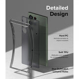 Ringke Samsung Galaxy S23 Ultra Cover Fusion Matte Smoke Black