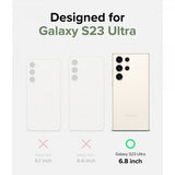 Ringke Samsung Galaxy S23 Ultra Cover Fusion Matte Smoke Black