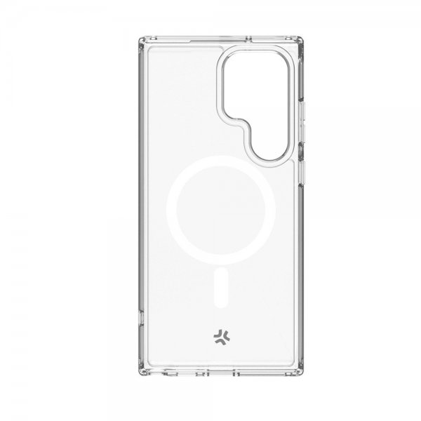 Celly Samsung Galaxy S23 Ultra Cover GELSKINMAG MagSafe Transparent