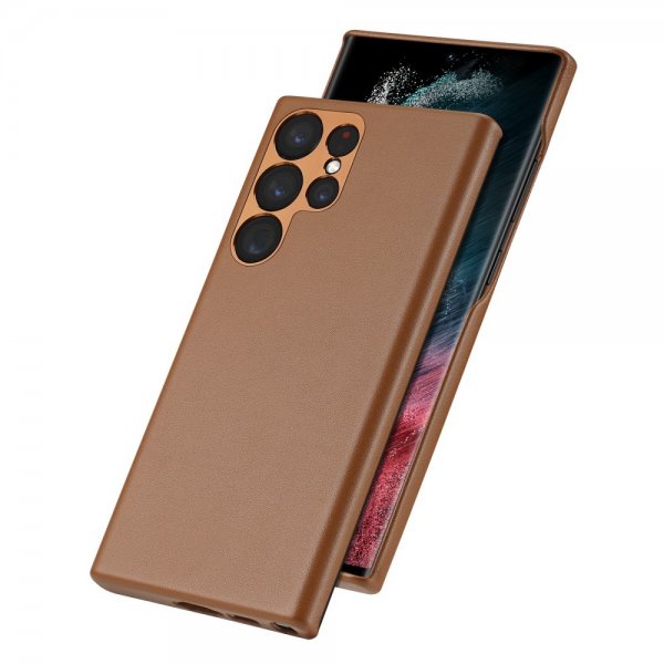 Dux Ducis Samsung Galaxy S23 Ultra Cover Grit Series Brun