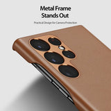 Dux Ducis Samsung Galaxy S23 Ultra Cover Grit Series Brun