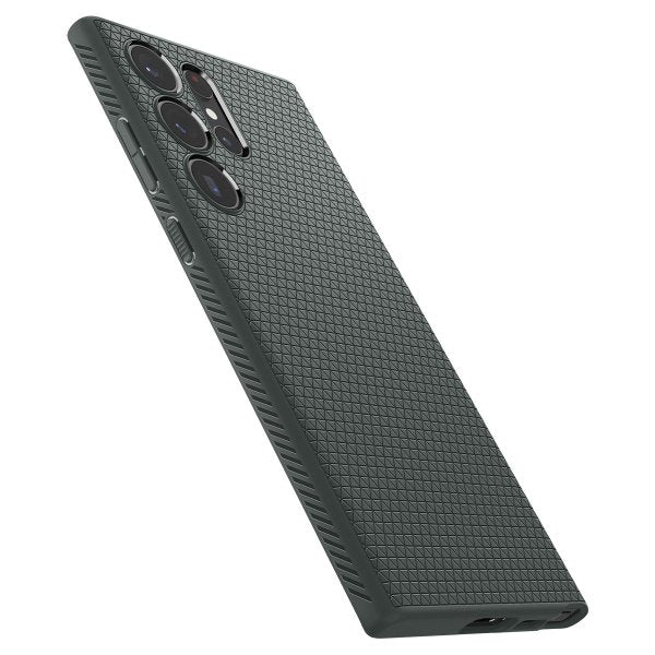 Spigen Samsung Galaxy S23 Ultra Cover Liquid Air Abyss Green