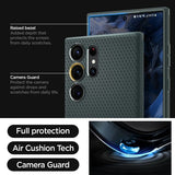 Spigen Samsung Galaxy S23 Ultra Cover Liquid Air Abyss Green