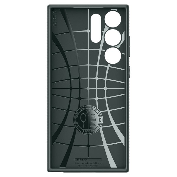 Spigen Samsung Galaxy S23 Ultra Cover Liquid Air Abyss Green
