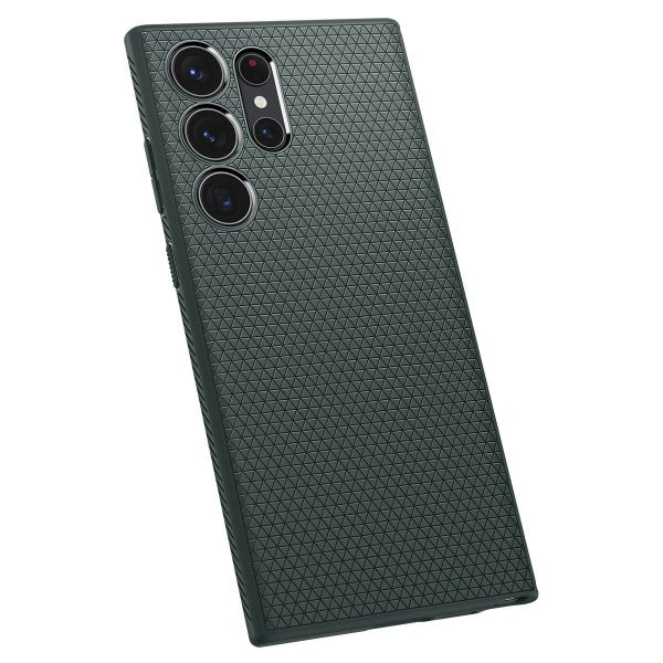 Spigen Samsung Galaxy S23 Ultra Cover Liquid Air Abyss Green