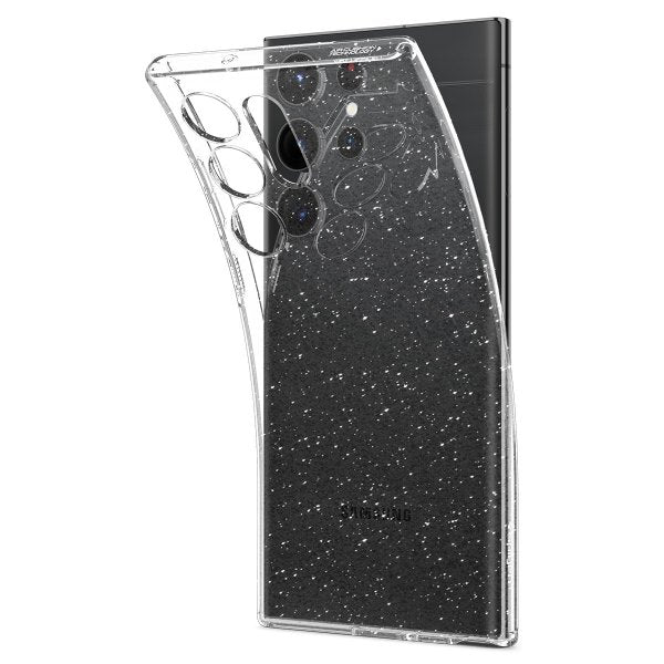 Spigen Samsung Galaxy S23 Ultra Cover Liquid Crystal Glitter Crystal Quartz