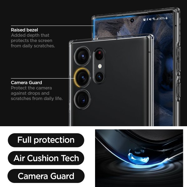 Spigen Samsung Galaxy S23 Ultra Cover Liquid Crystal Space Crystal