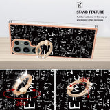 Samsung Galaxy S23 Ultra Cover med Fingerring Motiv Ligninger