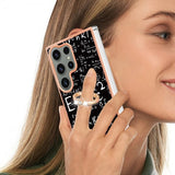 Samsung Galaxy S23 Ultra Cover med Fingerring Motiv Ligninger