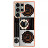 Samsung Galaxy S23 Ultra Cover med Fingerring Motiv Radio