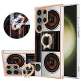 Samsung Galaxy S23 Ultra Cover med Fingerring Motiv Radio