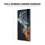 Enkay Samsung Galaxy S23 Ultra Cover med skærmbeskyttelse lædertekstur rosa