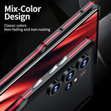 Samsung Galaxy S23 Ultra Cover Metal Bumper Sølv