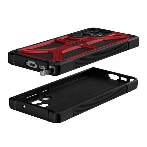 Urban Armor Gear (UAG) Samsung Galaxy S23 Ultra Cover Monarch Crimson