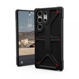 Urban Armor Gear (UAG) Samsung Galaxy S23 Ultra Cover Monarch Kevlar Black