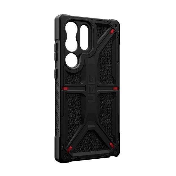 Urban Armor Gear (UAG) Samsung Galaxy S23 Ultra Cover Monarch Kevlar Black