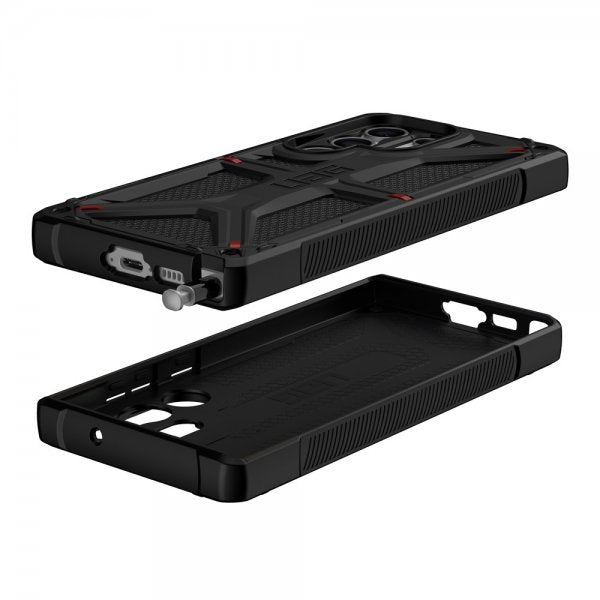 Urban Armor Gear (UAG) Samsung Galaxy S23 Ultra Cover Monarch Kevlar Black