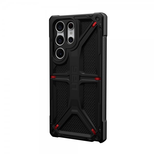Urban Armor Gear (UAG) Samsung Galaxy S23 Ultra Cover Monarch Kevlar Black