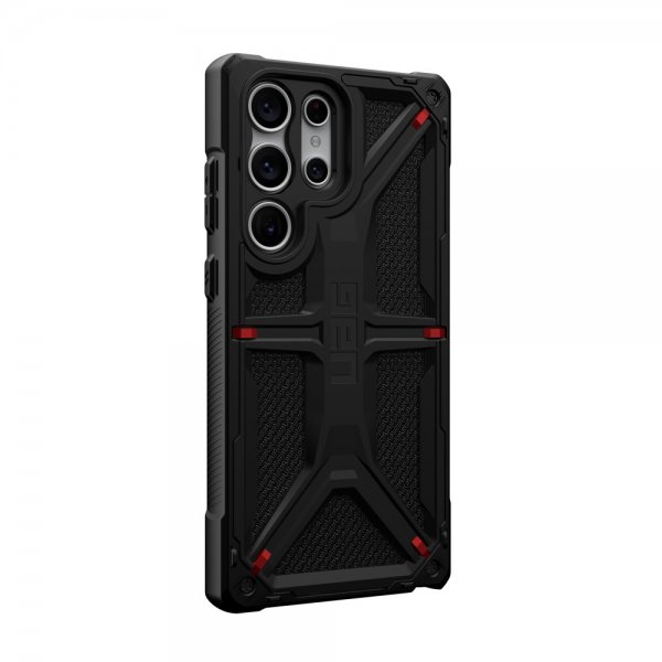 Urban Armor Gear (UAG) Samsung Galaxy S23 Ultra Cover Monarch Kevlar Black