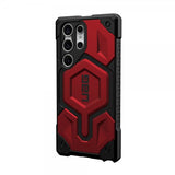 Urban Armor Gear (UAG) Samsung Galaxy S23 Ultra Cover Monarch Pro MagSafe Crimson