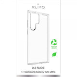 Puro Samsung Galaxy S23 Ultra Cover Nude Gennemsigtig