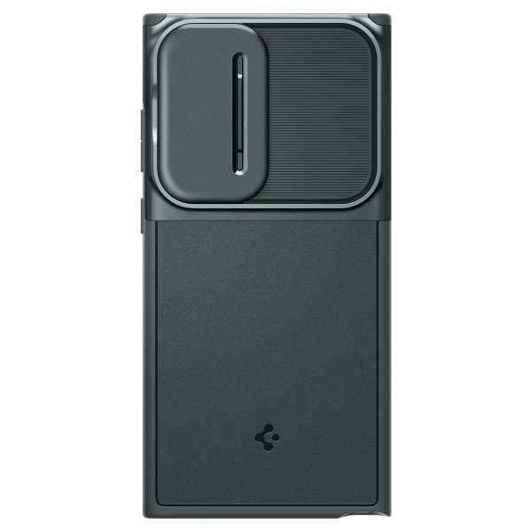 Spigen Samsung Galaxy S23 Ultra Cover Optik Armor Abyss Green