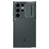 Spigen Samsung Galaxy S23 Ultra Cover Optik Armor Abyss Green