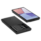 Spigen Samsung Galaxy S23 Ultra Cover Optik Armor Sort