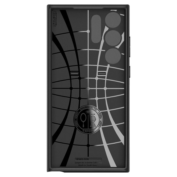 Spigen Samsung Galaxy S23 Ultra Cover Optik Armor Sort