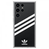 Adidas Samsung Galaxy S23 Ultra Cover ELLER Bagplade Samba Sort Hvid