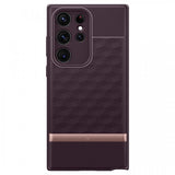 Caseology Samsung Galaxy S23 Ultra Cover Parallax Burgundy