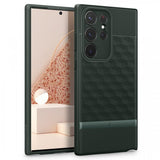 Caseology Samsung Galaxy S23 Ultra Cover Parallax Midnight Green
