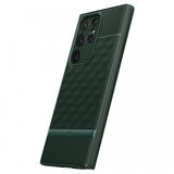 Caseology Samsung Galaxy S23 Ultra Cover Parallax Midnight Green