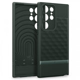 Caseology Samsung Galaxy S23 Ultra Cover Parallax Midnight Green