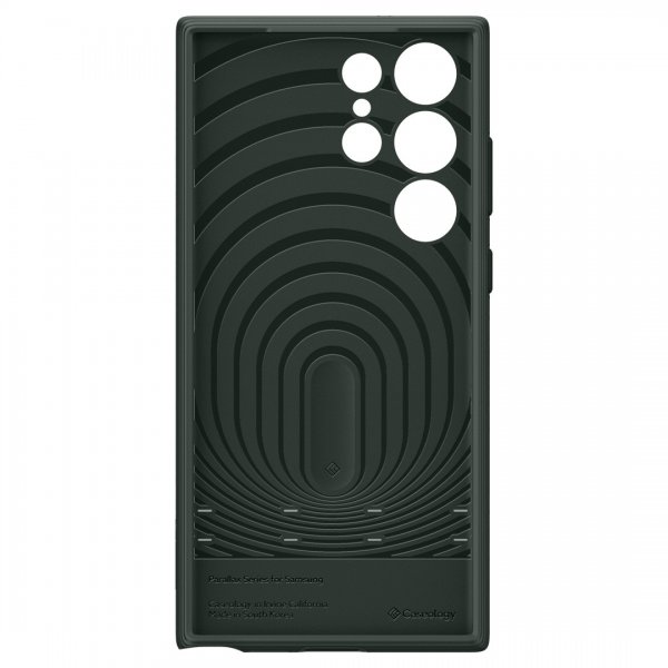 Caseology Samsung Galaxy S23 Ultra Cover Parallax Midnight Green