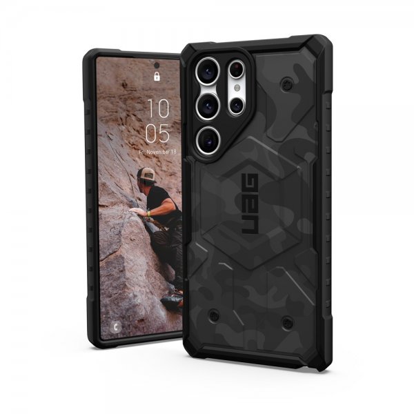 Urban Armor Gear (UAG) Samsung Galaxy S23 Ultra Cover Pathfinder Midnight Camo
