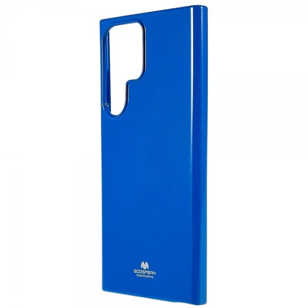 Samsung Galaxy S23 Ultra Cover Pearl Jelly Blå