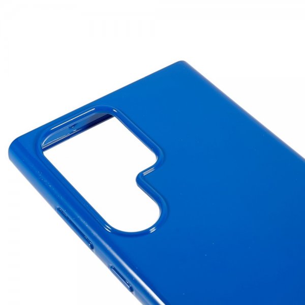 Samsung Galaxy S23 Ultra Cover Pearl Jelly Blå