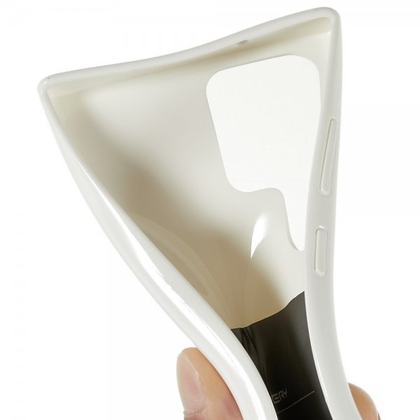 Samsung Galaxy S23 Ultra Cover Pearl Jelly Hvid