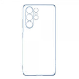 Sulada Samsung Galaxy S23 Ultra Cover Forgyldt Kant Lyseblå