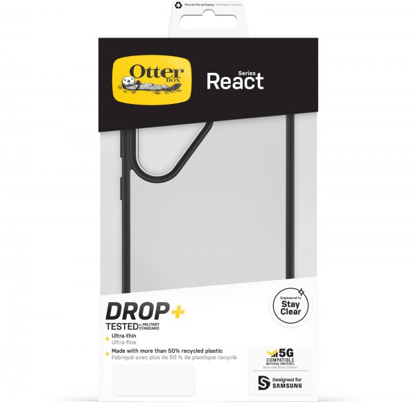 Otterbox Samsung Galaxy S23 Ultra Cover React Black Crystal