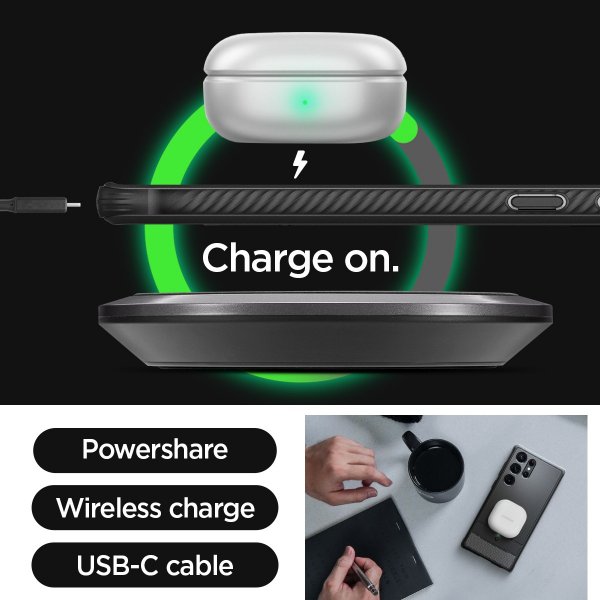 Spigen Samsung Galaxy S23 Ultra Cover Rugged Armor Mat Sort