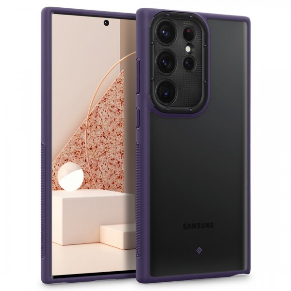 Caseology Samsung Galaxy S23 Ultra Cover Skyfall Lilac Purple