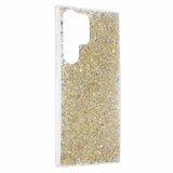 Nordic Covers Samsung Galaxy S23 Ultra Cover Sparkle Series Citrine Gold