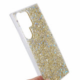 Nordic Covers Samsung Galaxy S23 Ultra Cover Sparkle Series Citrine Gold