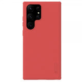 Nillkin Samsung Galaxy S23 Ultra Cover Super Frosted Shield Pro Rød