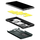 Spigen Samsung Galaxy S23 Ultra Cover Tough Armor Abyss Green