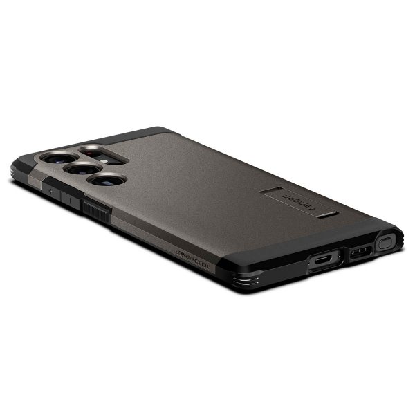 Spigen Samsung Galaxy S23 Ultra Cover Tough Armor Gunmetal